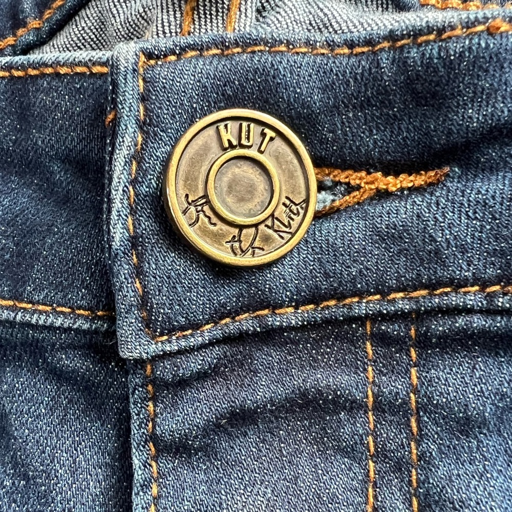 Kut from the Kloth Women Boyfriend Straight Mid rise Blue Jeans Size 6 - Picture 14 of 14